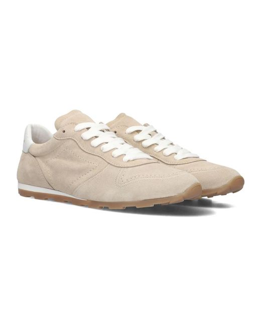 Stefano Lauran White Wildleder Damen Sneakers 1Slick103