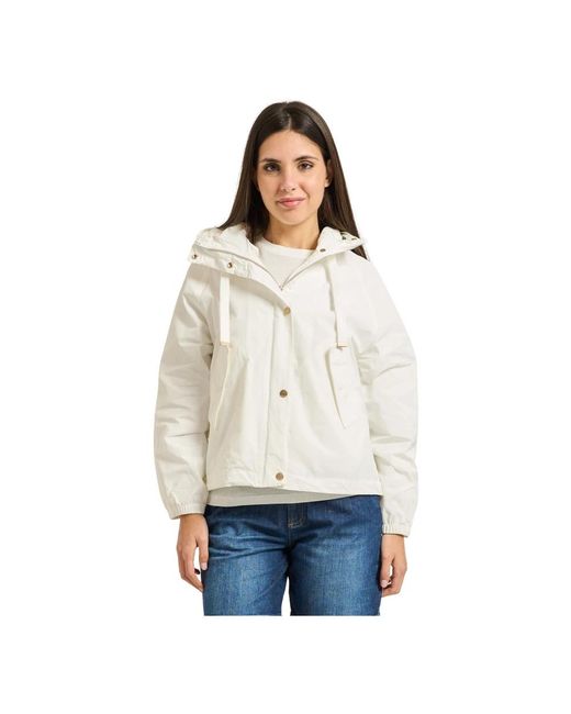 Light Jackets Yes Zee de color White