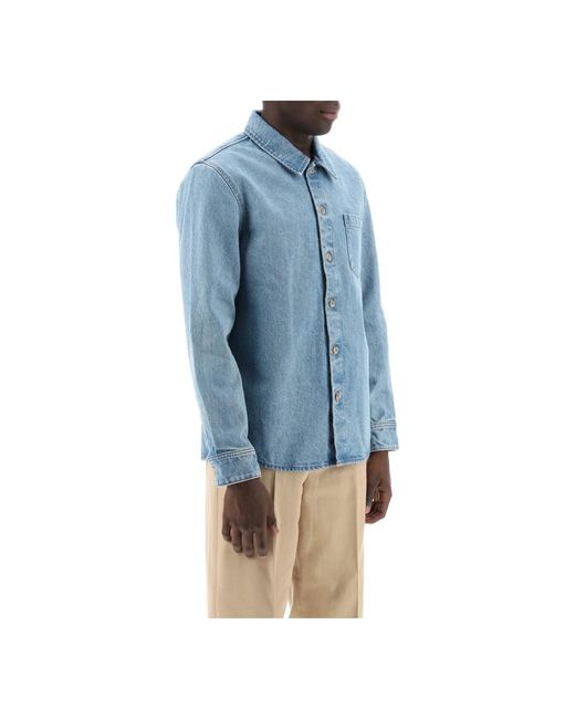 Jackets > denim jackets A.P.C. pour homme en coloris Blue