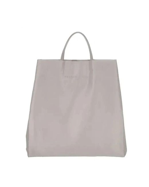 Carven Gray Tote Bags