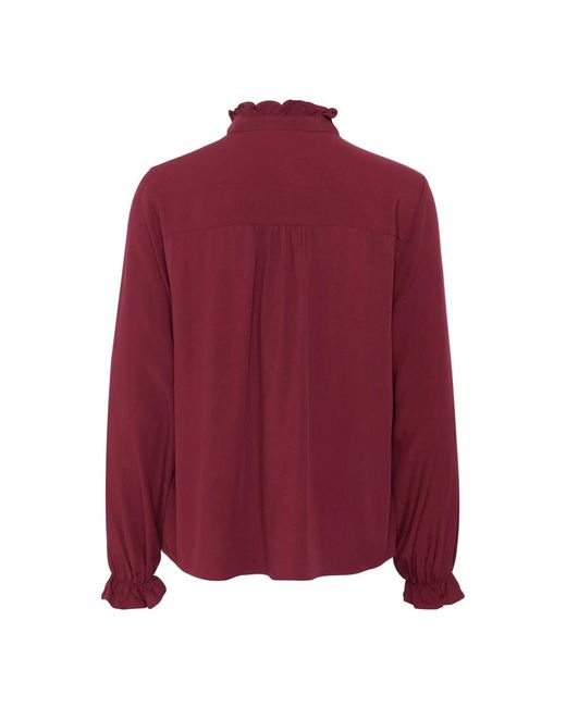 Cream Purple Shirts