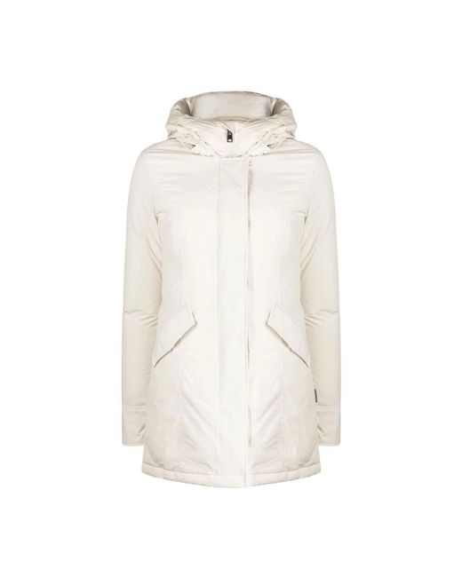 Woolrich White Down Jackets