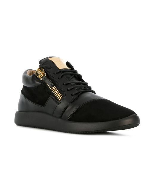Giuseppe Zanotti Black Sneakers