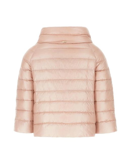 Herno Pink Winter Jackets