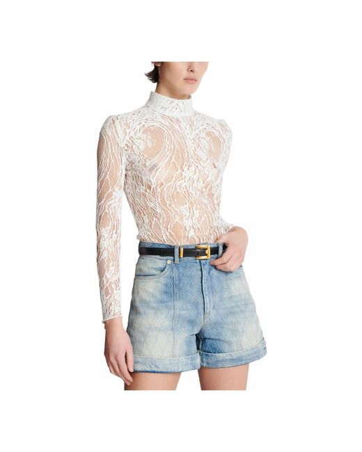 Balmain Black Anthem Schmaler Ledergürtel