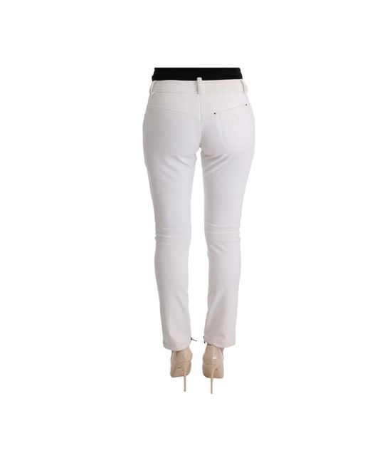 Ermanno Scervino Gray Slim Fit Jeans