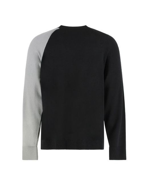 Y-3 Black Round-Neck Knitwear for men
