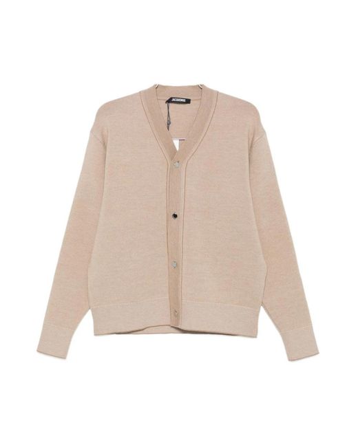 Cardigans Jacquemus de hombre de color Natural