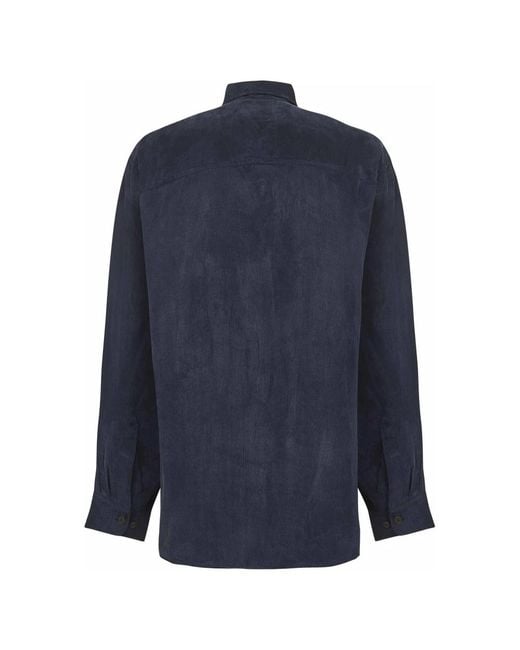 Dries Van Noten Blue Casual Shirts for men
