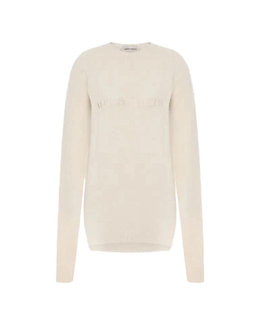 Cashmere Knitwear di Alberta Ferretti in White