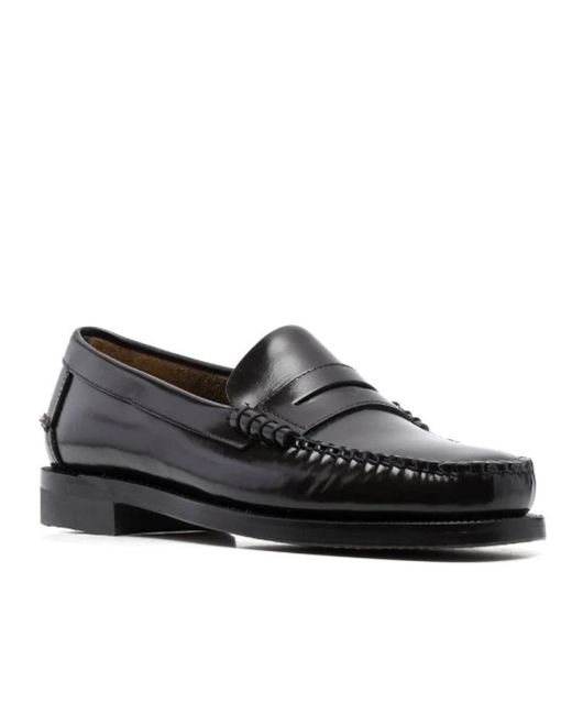 Sebago Black Loafers for men