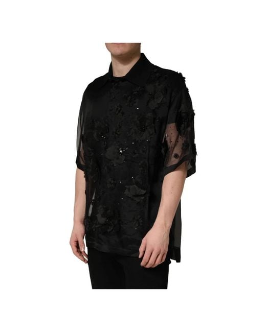 Dolce & Gabbana Black Shirts
