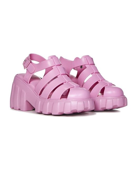 Melissa Pink High Heel Sandals