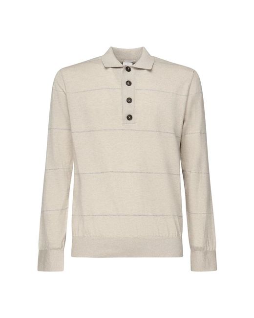 Eleventy White Polo Shirts for men
