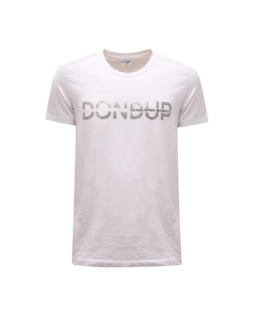 Dondup T-Shirts in het Purple voor heren