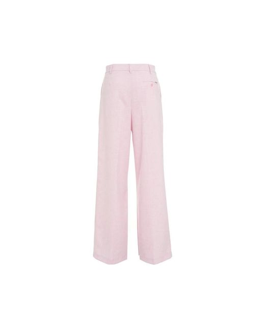 Liu Jo Pink Wide Trousers