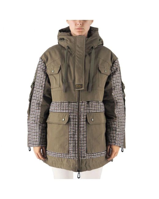 Replay Brown Locker sitzende Jacke