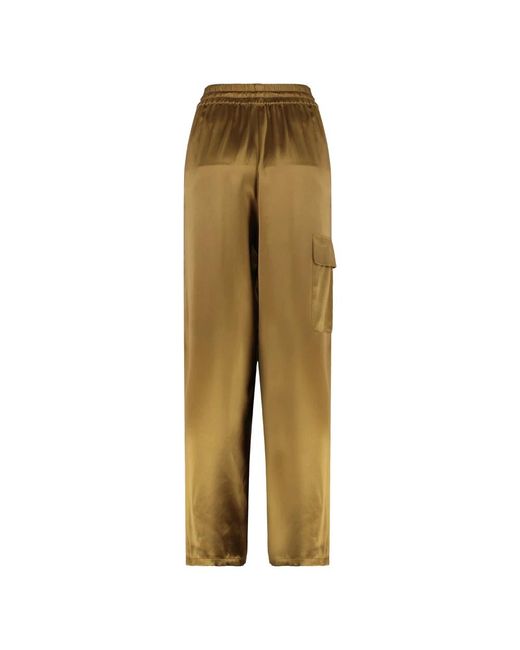 Yves Salomon Natural Straight Trousers