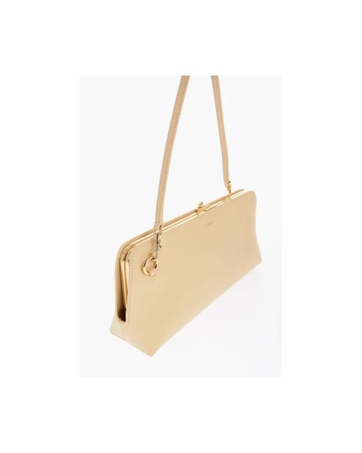 Jil Sander Natural Clutches