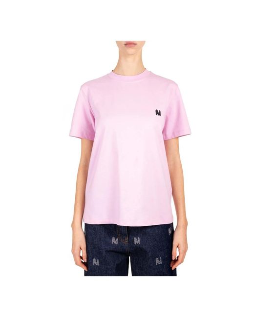 T-Shirts MSGM de color Pink