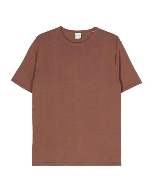 T-shirt e polo alla moda di Aspesi in Brown da Uomo