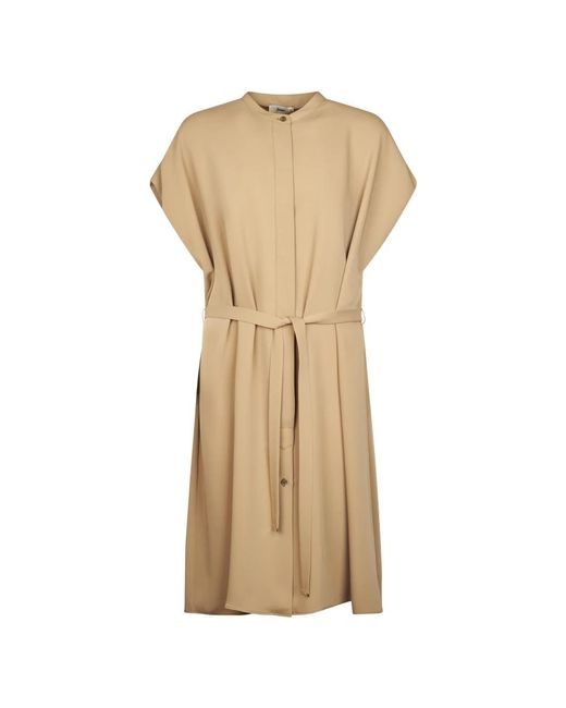 Herno Natural Midi Dresses