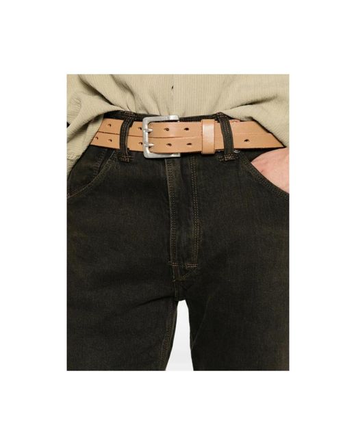 Levi's Black Straight Fit Jeans for men