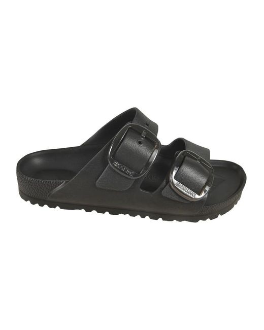 Birkenstock Black Sliders