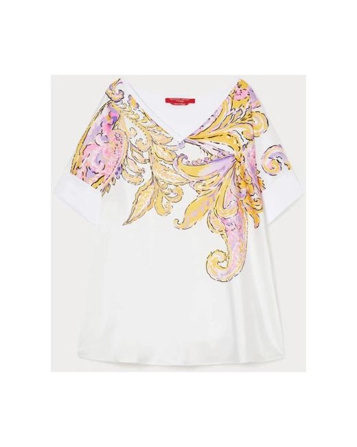 Marina Rinaldi T-Shirts in het White