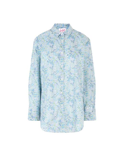 Shirts Mc2 Saint Barth de color Blue