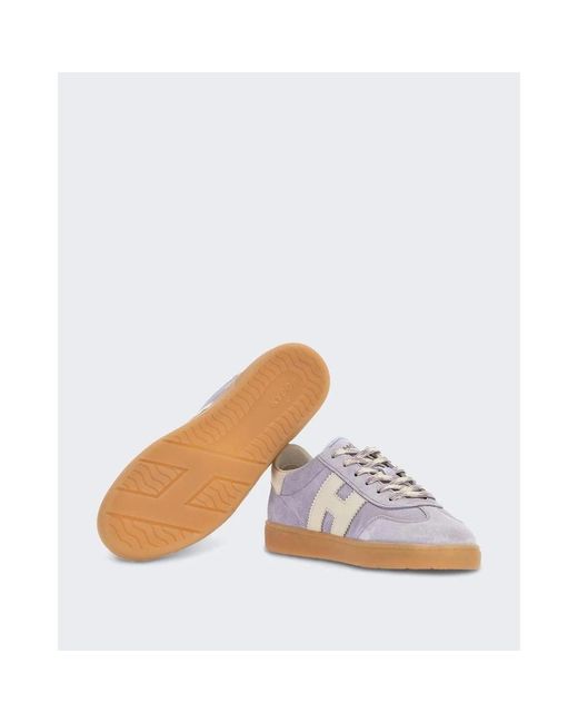 Hogan Purple Sneakers