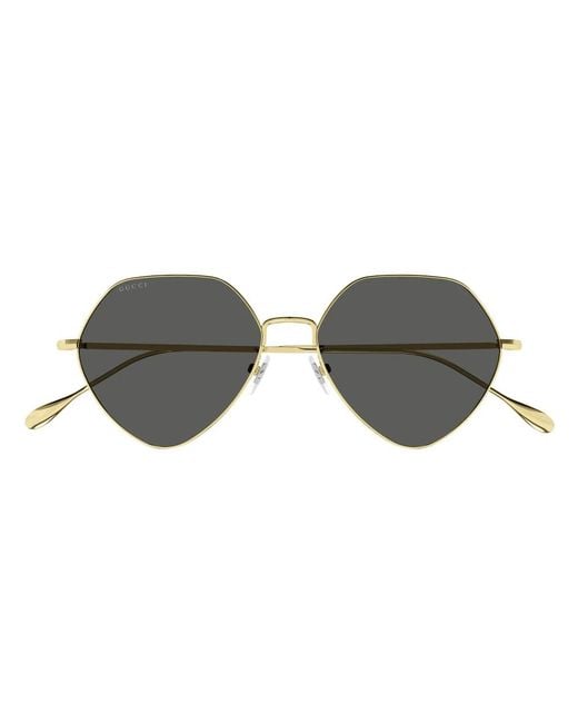 Gucci Yellow Sunglasses