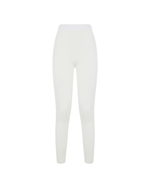 Alberta Ferretti Skinny Pants in het White