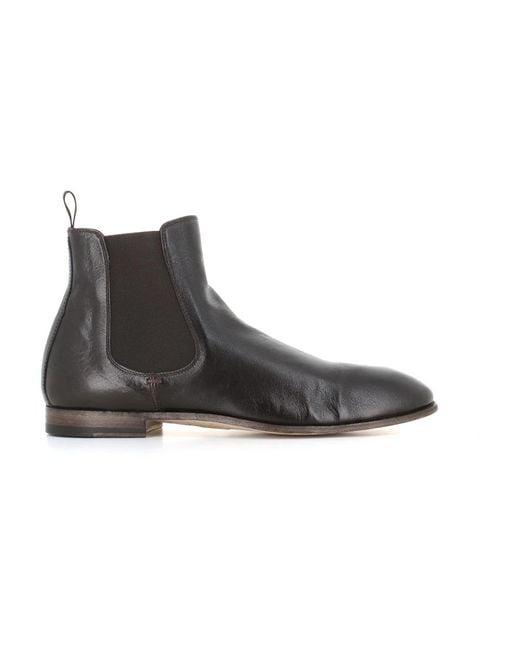 Officine Creative Brown Chelsea Boots for men