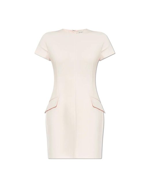 Sportmax Natural Short Dresses