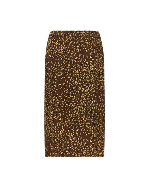 Twinset Midi Rok in het Brown
