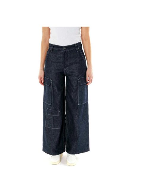 G-Star Blue Mega cargo jeans