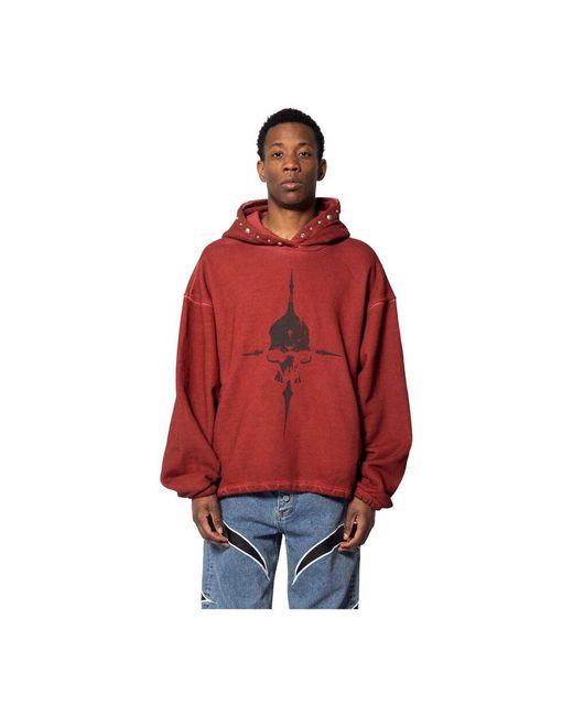 THUG CLUB Hoodies in Red for Men | Lyst