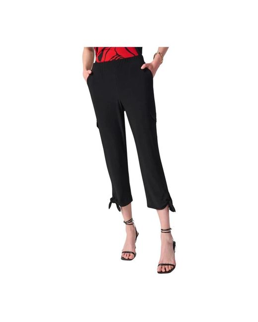 Joseph Ribkoff Cropped Broek in het Black