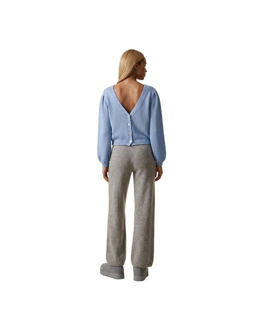 American Dreams Truien & Vesten ,Blauw ,Katoen Manda Katoenen Cardigan in het Blue