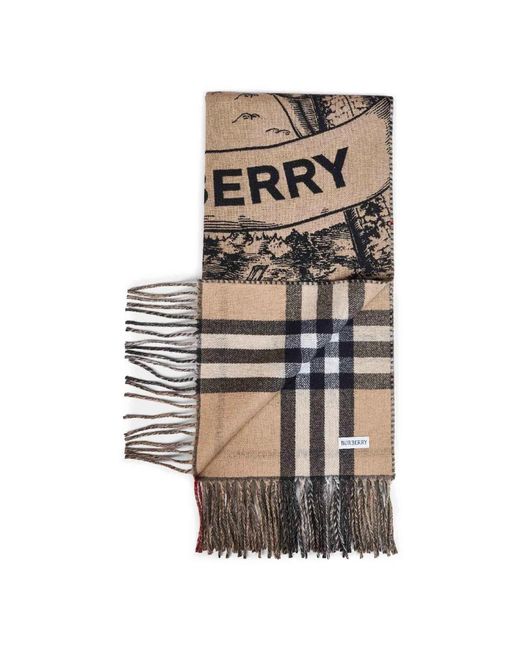 Burberry Natural Winter Scarves