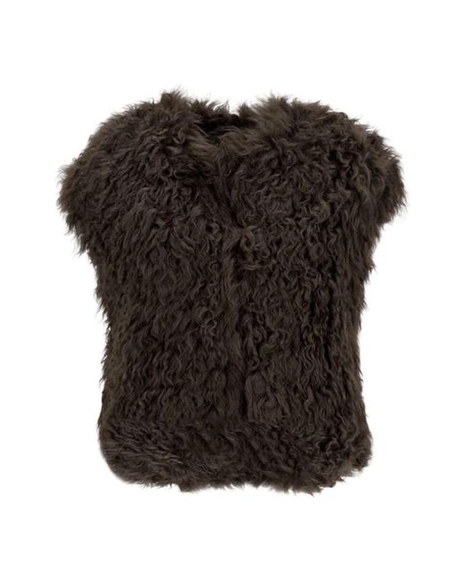 Vests Diega de color Black