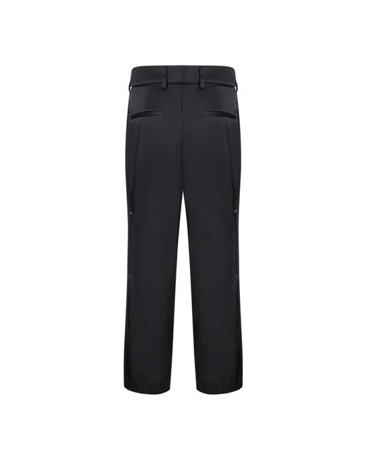 Amiri Black Straight Trousers for men