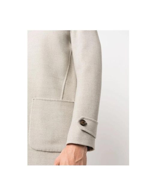 Eleventy Natural Single-Breasted Coats for men