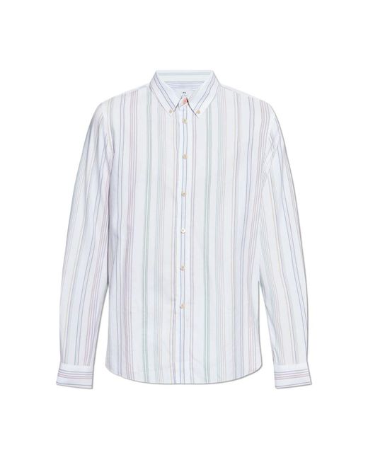Casual Shirts di Paul Smith in White da Uomo