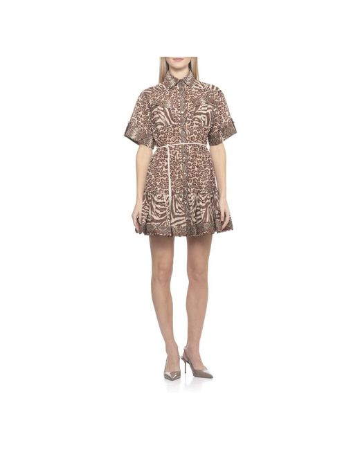 Zimmermann Multicolor Shirt Dresses