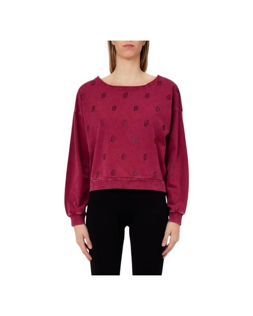 Liu Jo Red Sweatshirts