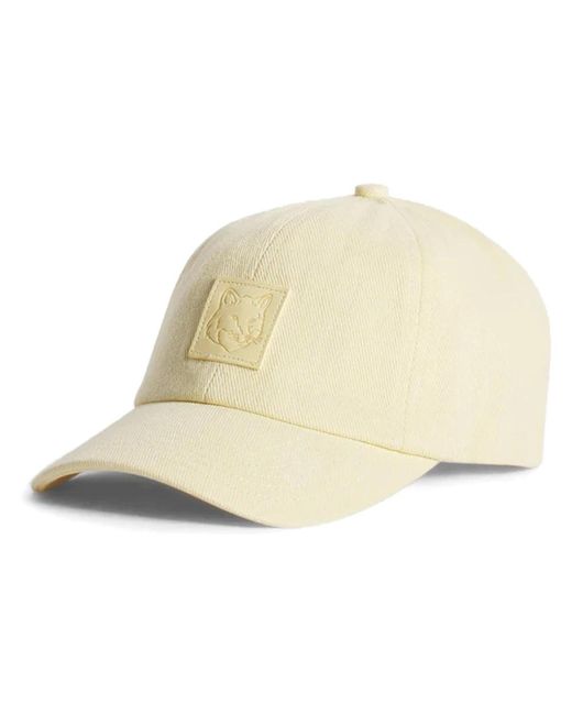 Caps di Maison Kitsuné in Natural da Uomo