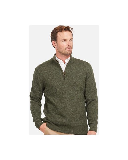 Barbour Green Turtlenecks for men