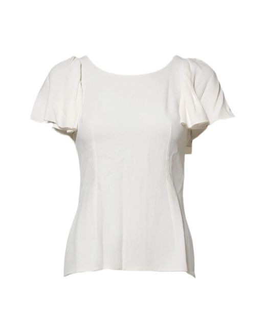 Dolce & Gabbana White Blouses